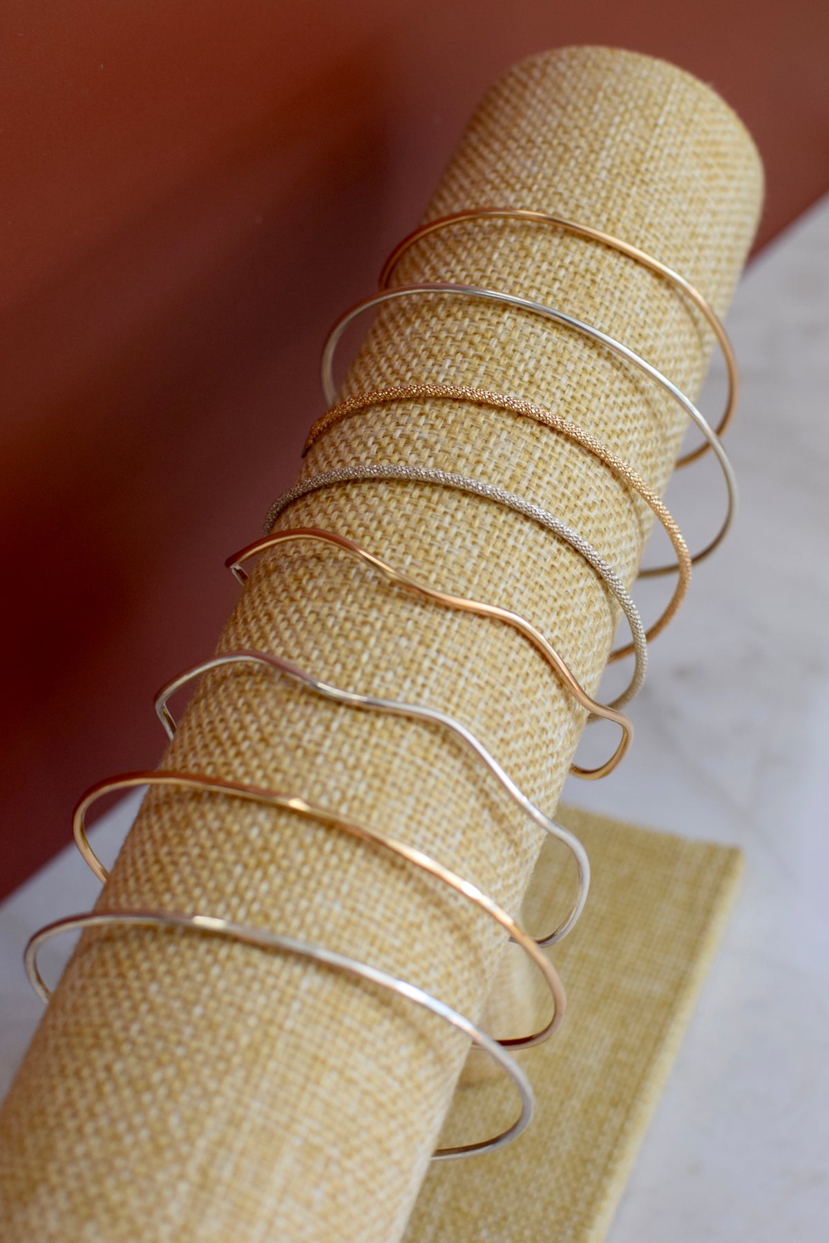 Permanent Bangles - 4 Styles - 2 Metals