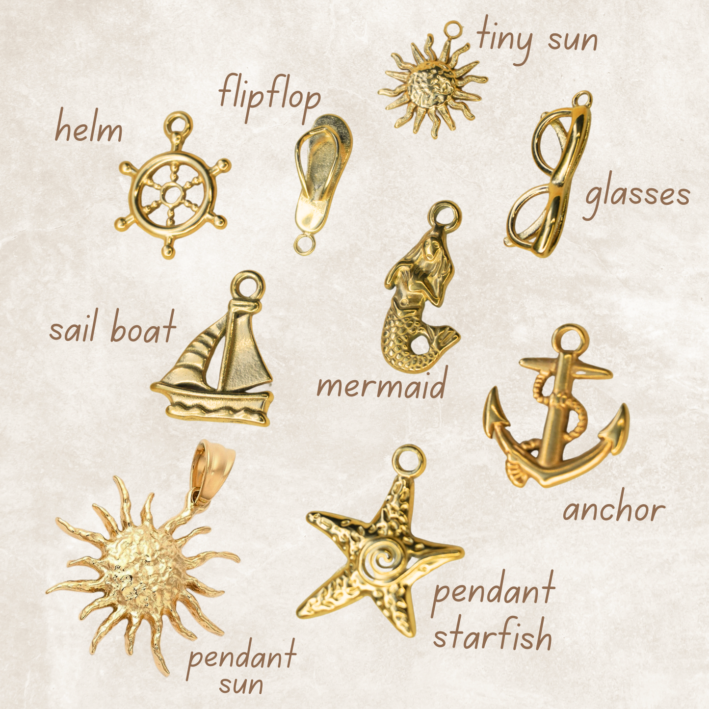 Mermaid Charms