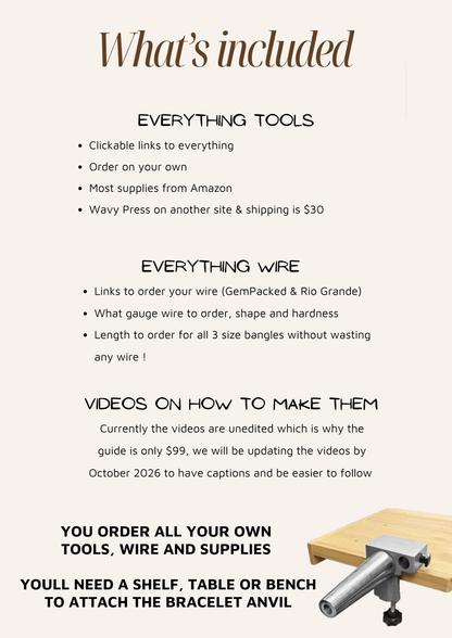 Making Permanent Bangle Guide