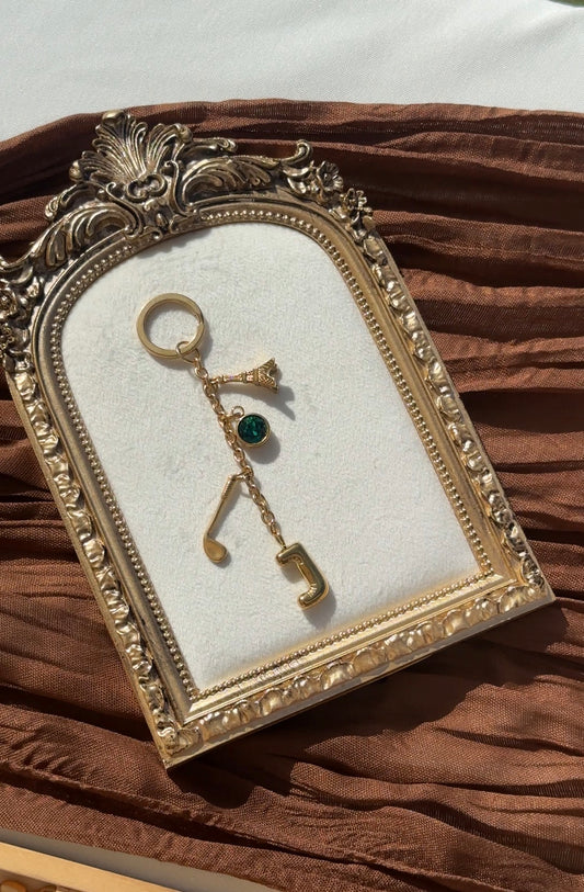 Keychain with Pebble Chain