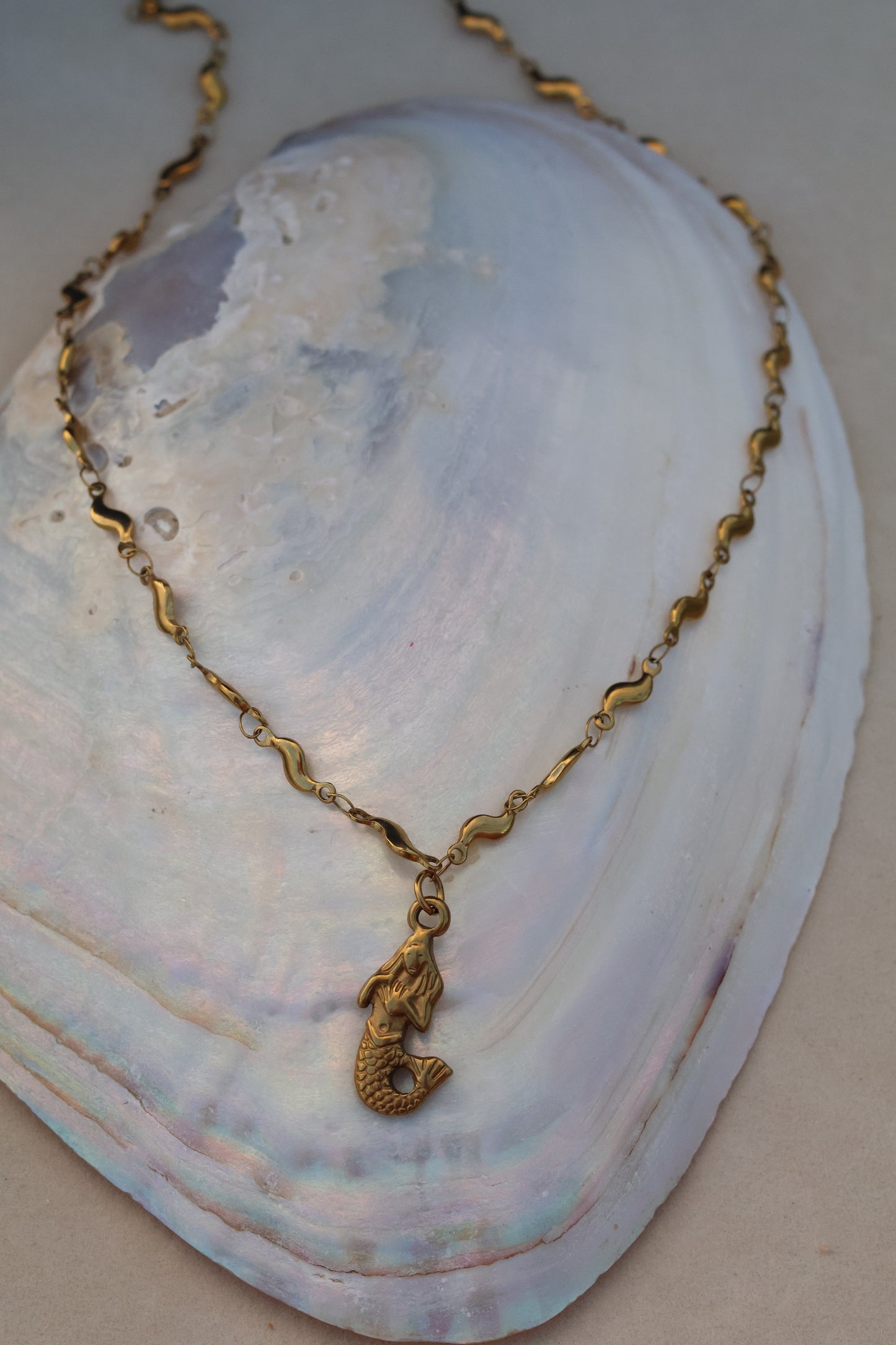 Mermaid Wave Necklace