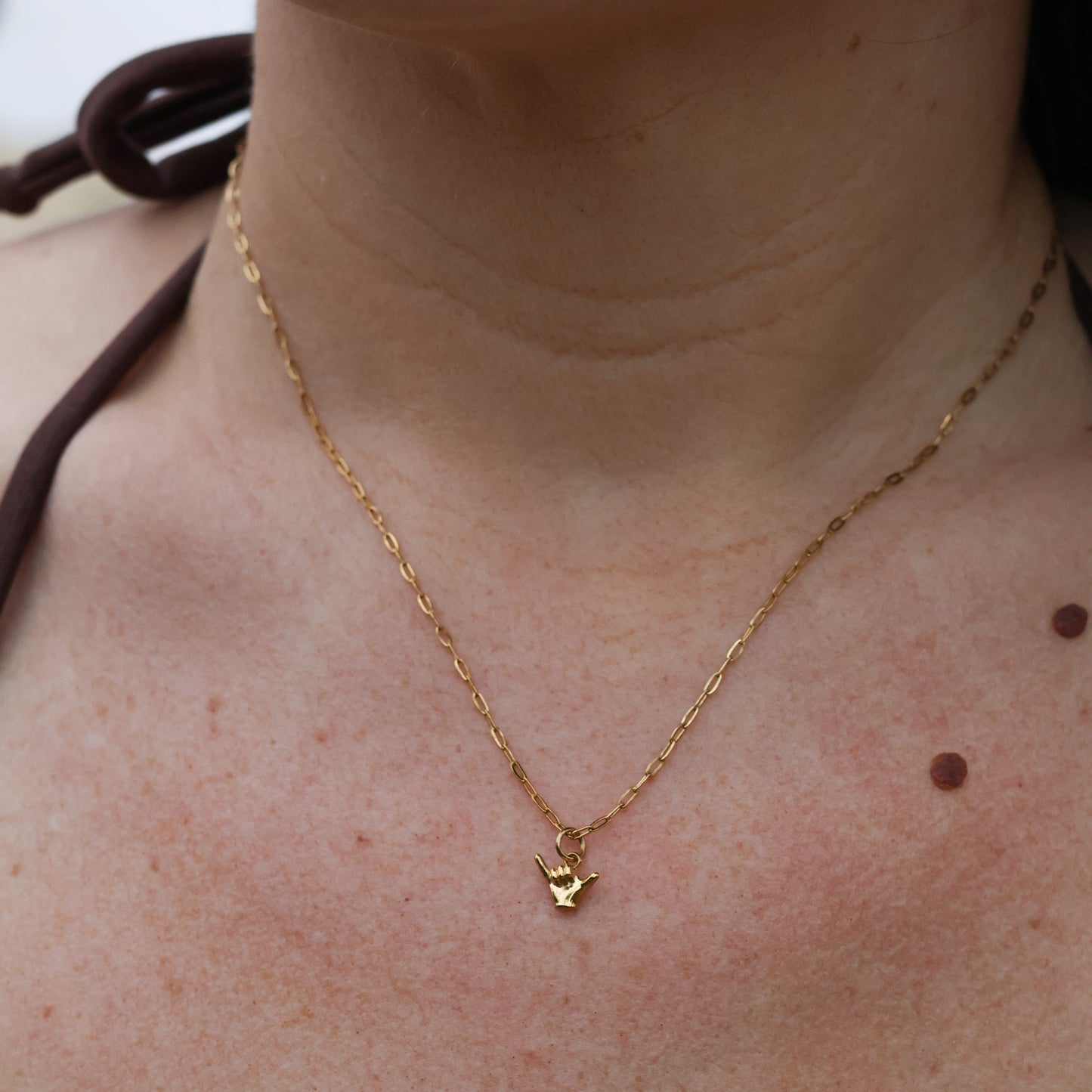 Shaka Dainty Necklace