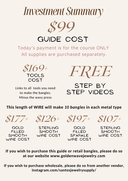 Making Permanent Bangle Guide