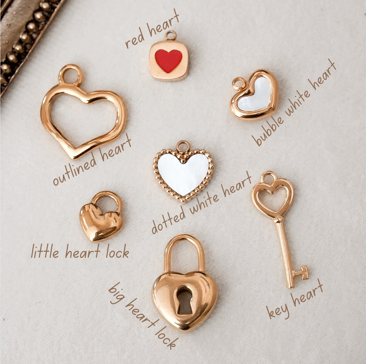 Heart Charms