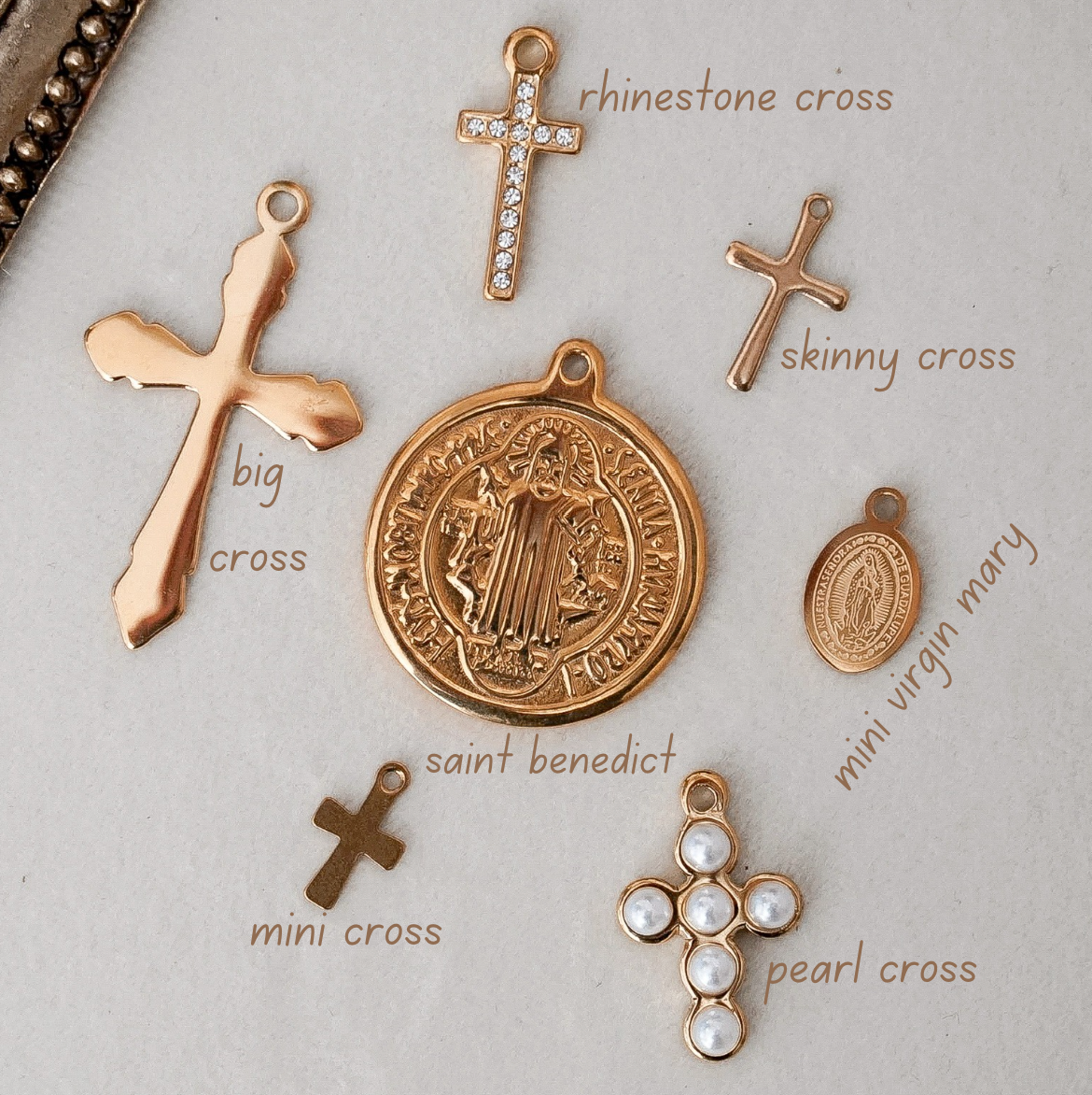 Crosses & Saints Charms