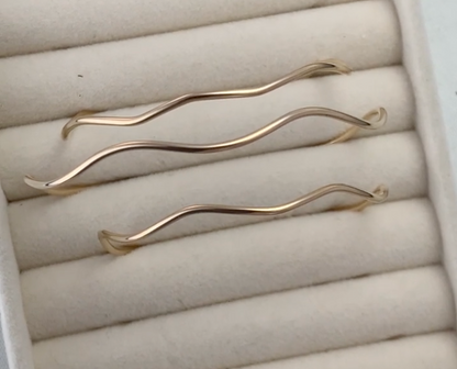 Permanent Bangles - 4 Styles - 2 Metals